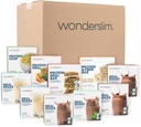 Wonderslim 2 teden hujšanje obrok komplet – 70 Pripravljen za uživanje dietne hrane za hujšanje, Predpakirani obroki in prigrizki za moške in ženske, z vgrajeno strukturo za dolgoročni uspeh