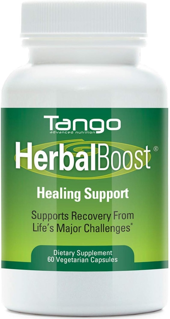 Zeliščni Boost Natural Herbal Recovery Supplement podpira zdravo kroženje za pomoč pri okrevanju iz velikih življenjskih izzivov (60 vegetarijanske kapsule)
