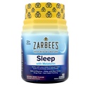 Zarbee's Melatonin Gummies 3mg Spanje dodatek za spodbujanje mirnega spanja, naravne mešane sadne arome, Odrasli Gummy Starost 12 Up, 60 Število