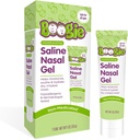 Boogie Saline Nasal Gel, izdelan z Aloe in Izotonic Saline, Soothes in Hydrates Suhe ali razdražene nosove, Neokusno, Paket 1