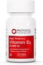 PROTOKOL ZA ŽIVLJENJSKO BILANCE Vitamin D3 10.000 i.e. - Imunska podpora za zdravje kosti in zob - 120 kapsul