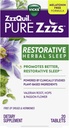 Vicks, ZzzQuil Pure Zzzs Restorativne tablete rastlinskega spanca, 20 Število