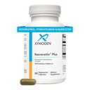 XYMOGEN Resveratin Plus - patentiran Pterostilben + Trans-Resveratrol s quercetin antioksidanti dopolnilo za spodbujanje kardiovaskularnega + celičnega zdravja, zdravega staranja, imunske podpore (60 kapsul)