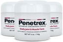 Penetrex Joint & Muscle Therapy - Pomirjujoče udobje za hrbet, vrat, roke, noge - Premium celotno telo Rub z Arnica, vitamin B6 MSM & Boswellia - 4oz krema (3 pakiranje)