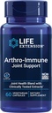 Life Extension Arthro-Immune Skupna podpora, Curcumin EliteTM Turmeric Extract, Andrographis panikata, Podpira mobilnost in prilagodljivost, Vegetarian, Gluten prost, Ne-GMO, 60 kapsul