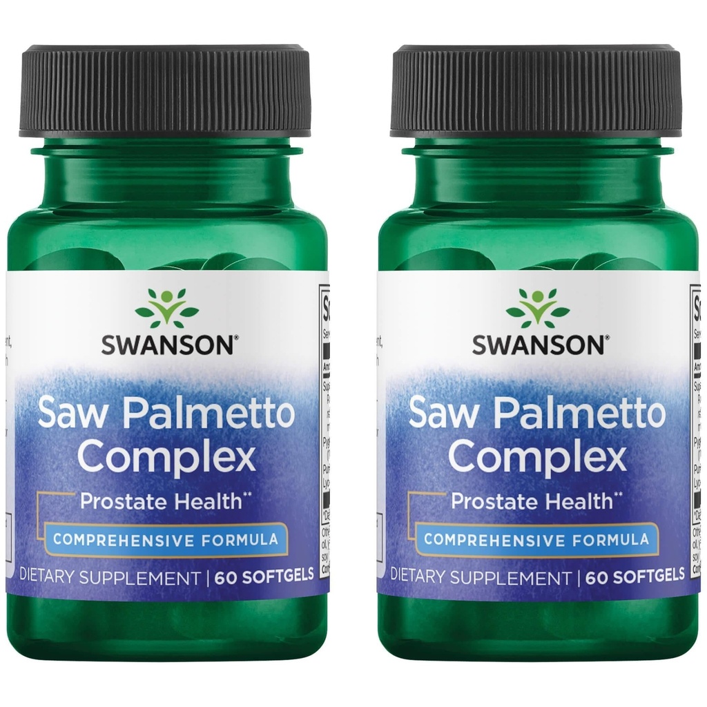 Swanson Saw Palmetto Complex 60 Sgels (2 paketa)