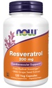 Zdaj dodatki, naravni Resveratrol 200 mg z rdečim izvlečkom vina, 120 Veg kapsule