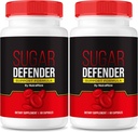 NutraRize (Pack 2 Sugar Defender dodatek za ohranjanje zdrave ravni, Sugar Defense 24 Vse naravne tabletke za prehrano, Napredna podporna formula za Wellness, Mnenja (120 kapsul)