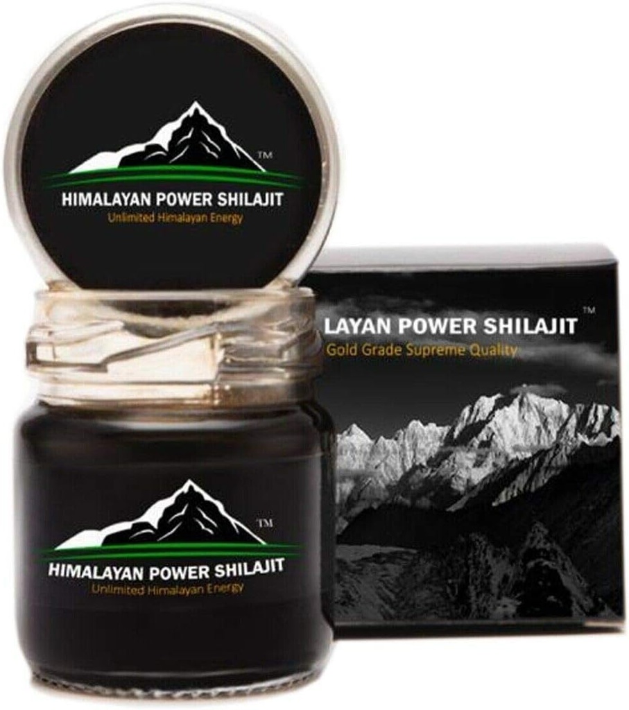 50 Grams – Purest himalajska moč Shilajit Resin – Gold Grade 100% Pure Shilajit- Fulvic Acid & 85+ Trace Minerals Complex Za energijo in imuno podporo
