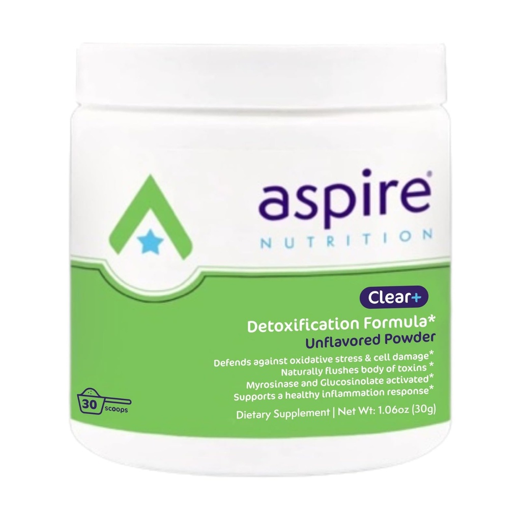 Aspire Nutrition Bio-Clear Detoksifikacija 30 dni dobava Prehranska dopolnila Nearomatiziran prašek
