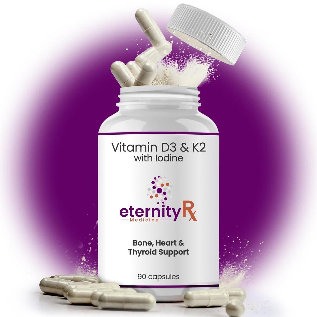 Vitamin D3 K2 5000 i.e. – Visoka jakost D3 in K2 dodatek za podporo kosti, srca in imunskega sistema – zdravnik oblikovan – 90 kapsul Easy-to-Shallow – Non-GMO, ZDA Made