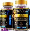 Rize laboratoriji (2 Pack) Truman Gummies, Truman za moške, Truman Performance Supplement Reviews, Truman Gummy, TrumanMale Podpora, Tru Man All-Fizic dodatek, Gomitas (120 Gummies)