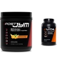 Post JYM Active Matrix post-workout z BCAA, glutamin in več + Vita JYM športni multivitamin za športnike, 60 tablet