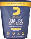 Dvojna ISO Whey & Kazein Izolat Protein Powder - borovnica in po Granatna aroma - Premium Post recovery Protein Powder - 27G beljakovin na Scoop