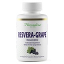 Paradise Zelišča Resveragrape, Resveratrol + Polifenoli + Opc's, Super Močni, Ultra Pure, Non-GMO, Gluten Free, 60 Vegetarijanske kapsule