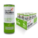 Reneva Collagen Protein Drink - 10g kolagen peptidi, elektroliti, B-vitamini, cink in nič sladkorja (zeleno jabolko)