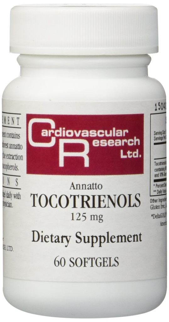 Ekološke formule - Annatto Tocotrienols 125 mg 60 gelov [zdravje in lepota]