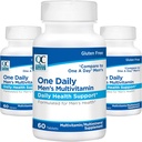 Kakovost Izbira moških One Daily Multivitamin z vitamini A C D E B (1, 2, & 6) in mineralne dodatke v 60 Številčnih steklenic (3 pakiranje)