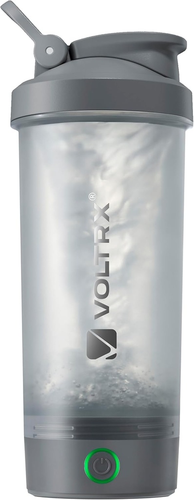 VOLTRX plastenka za stresanje beljakovin, združitev USB C polnilni električni mešalnik za stresanje beljakovin, shaker skodelice za stresanje beljakovin in nadomestek obroka, BPA Free, 24oz