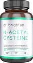 Dr. Brighten N-Acetil-Cysteine (NAC) – Močni glutation Precursor Aminokislina dopolnilo za optimalno detoksifikacijo, imunske funkcije in PCOS – 30 kapsul