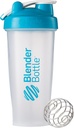 BlenderBottle Classic Loop Top Shaker steklenica, 28-ounce, čisto / Aqua
