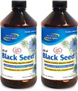 SEVERNA AMERIŠKA HERB & SPICE črno seme olje - 16 fl oz, paket 2 - Prebavne in imunske podpore - Non-GMO - 192 skupno serving