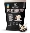 BLACKLABEL Dodatki Post Hustle Post Workout Protein Powder, 30 Servings – NSF Certified for Sport Whey Isolate Protein Powder with Digestive Enzymes – Piškotki in krema
