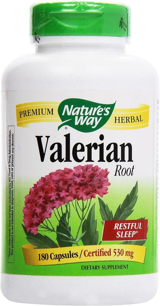 Narava Valerian Root, (Gelatin) Kapsule 180 ea