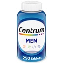Centrum multivitamin za moške, Multivitamin/Multimineral dodatek z vitaminom D3, B Vitamini in antioksidanti, Gluten brez, Ne-GMO sestavine - 250 Število