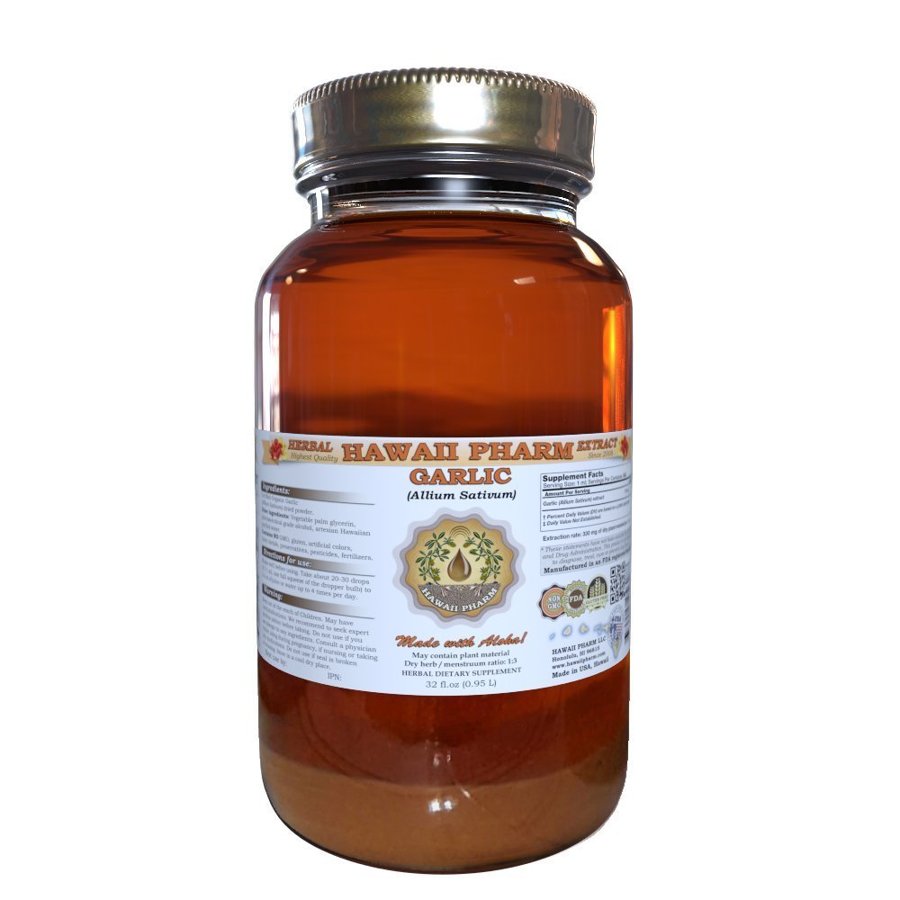 Havaji Pharm Česen (Allium sativum) Tekoči ekstrakt 32 Oz