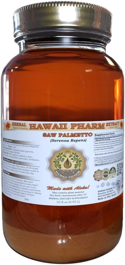 Saw Palmetto (Serenoa Repens) Tekoči ekstrakt 32 fl.oz
