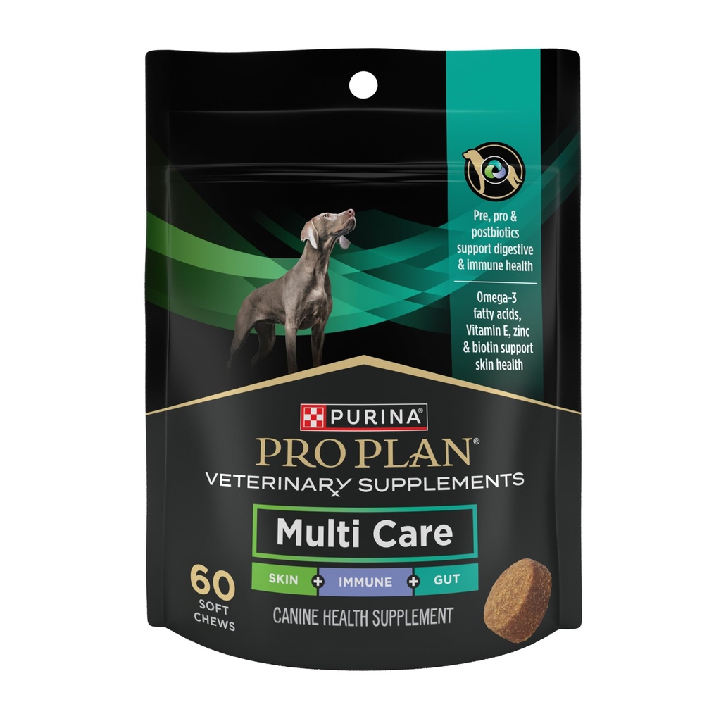 Purina Pro Plan Veterinarska dopolnila Multi Care Dog Dodatki - 60 ct. Pouch