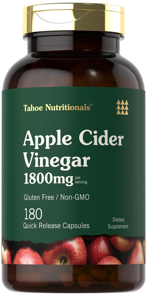 Tahoe Nutritionals Apple Cider Vinegar Kapsule 
