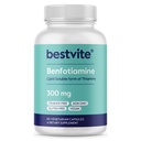 Benfotiamin 300mg (60 vegetarijanskih kapsul) Brez stearat - brez silicijevega dioksida - Vegan - brez GSO - brez glutena