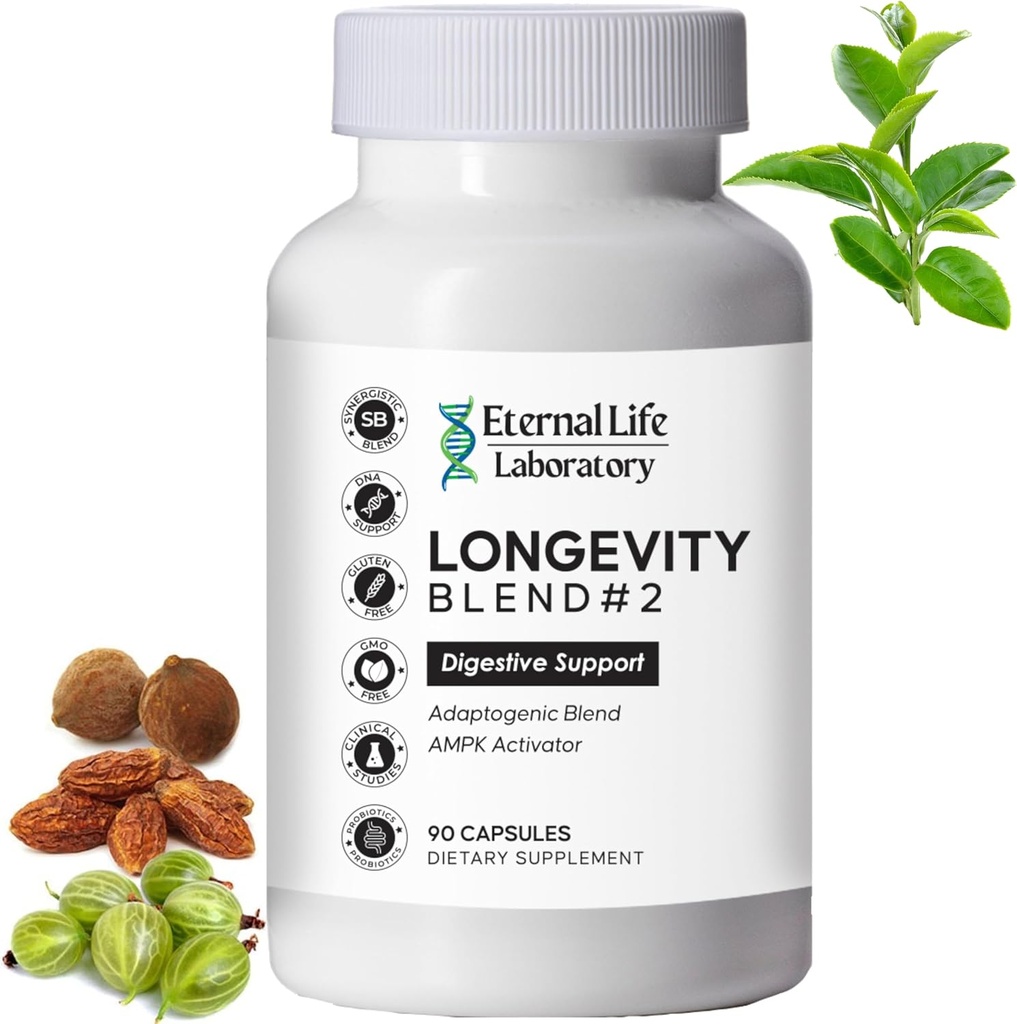 Probiotiki za ženske in moške, dnevni probiotični dodatek probiotiki in Triphala, izvleček zelenega čaja - Anti-Aging Gut Health Optimizator - črevesno, Colon & Prebavni zdravje - 90 kapsul