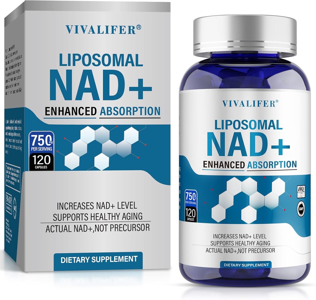 Liposomna NAD+ Dodatek 750 mg