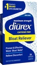 Diurex Kofein-free Bloat Relief, maksimalna moč, Relieve vode Bloat Nelagodje, Do 6 ur pomoči, 24 grof