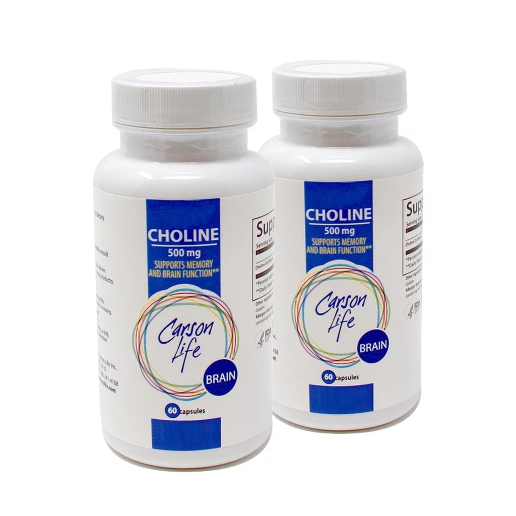 Carson Life Choline - 60 kapsul - 2 pakiranji