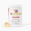 TB12 Rastlinski beljakovinski prašek Toma Bradyja, 24g veganskega proteina Pea, nizkega sladkorja, nizkih ogljikovih hidratov, ne-GMO, nadomestek obrokov, keto prijateljsko, paleo, brez sladkorja, vanilija aroma (30 servivov/2.12lb)