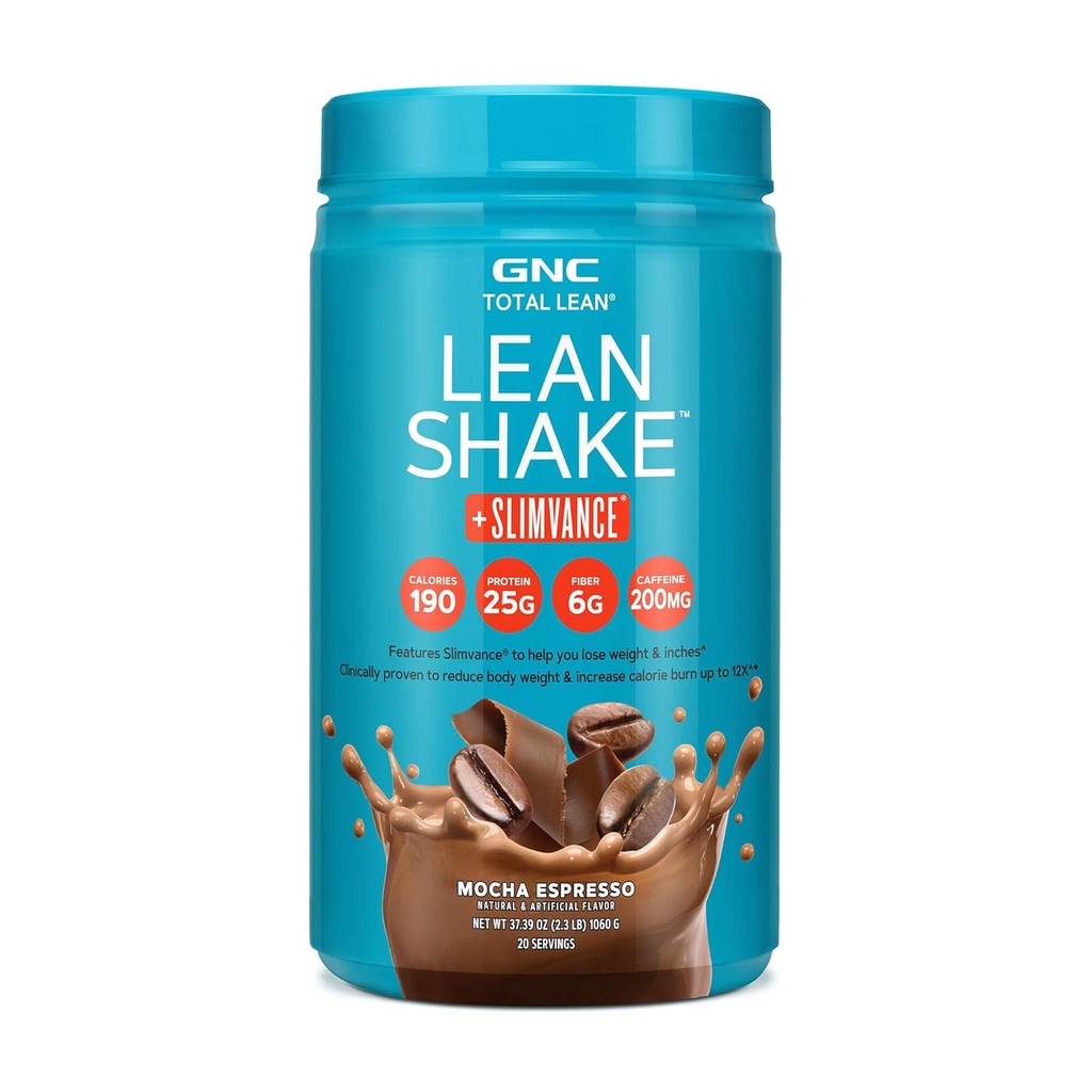 GNC skupni napeni, navigirani shake + Slivance, hujšanje beljakovine v prahu z 200 mg kofeina, Mocha Espresso, 20 Servisi