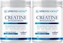 Odobrena znanost Kreatin monohidrat v prahu z bioperinom - podpira rast in okrevanje mišic - 360 Serving - 5000mg na strežbo - nearomatizirana - ne-GMO, Vegan