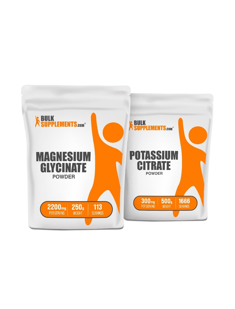 Magnezijev glicinat 250g + kalijev citrat 500g