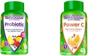 Vitafusion probiotik in vitamin C Gummy dodatki, 70 Število in 150 Število