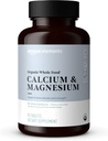 Elementi - Organska cela hrana kalcij & magnezij, vegan, brez glutena, 90 tablet