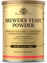 Solgar Brewer's Yeast Powder, 14 oz - bogat vir aminokislin, B-kompleks vitamini, minerali, & beljakovine - naravni, nearomatizirani, nesladkani - brez mleka, vegetarijanski - 13 Servisi (Packageing se lahko razlikuje)