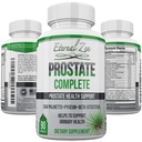 Prostata popolna zeliščna zdravstvena podpora dopolnila za moške, Saw Palmetto Sting Nettle Pygeum Beta-sitosterol Reishi Shiitake, 90 Count Kapsula