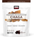 FORCE FACTOR Sodobne gobe Mehki žveči, Chaga gobe dopolnilo za podporo Imuniteta, Prebava, & Gut Zdravje, Antioksidanti dodatek, Okusno Chewy Chocolate Roll Flavor, 30 Soft Chews