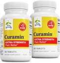 Terry Seveda kuramin ekstra moč - Curcumin & Boswellia za zdravo kroženje podpora - Kurkuma dodatek za podporo sklepov, mišice zdravje in endorfin proizvodnja - 30 tablet (Pack of 2)