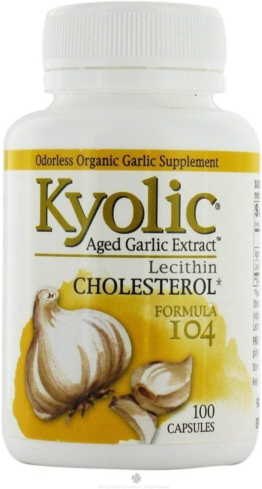 Kyolic #104 česen ekstrakt z Lecithn 100 kapa ( Multi-Pack)