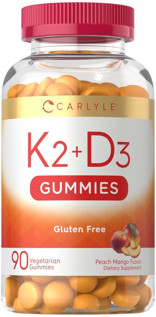 Carlyle Vitamin D3 K2 Gumies 